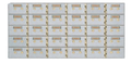 American Vault 515-30 Safe Deposit Boxes 30 Openings 3" x 5"